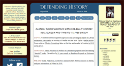 Desktop Screenshot of holocaustinthebaltics.com